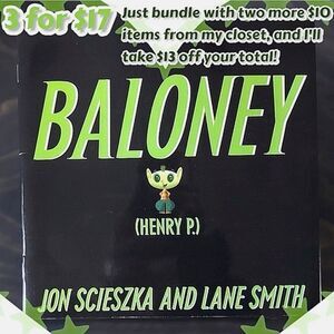 Vtg Y2K Kid's Book | Baloney (Henry P.) By Jon Scieszka